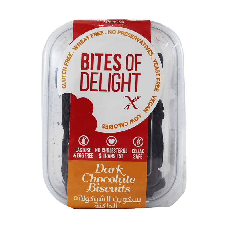 Bites of Delight Dark Chocolate Biscuits